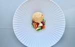 Petty Officer 1st Class John Toman’s award-winning Cauliflower Salad (U.S. Coast Guard photo courtesy of Petty Officer 1st Class John Toman)