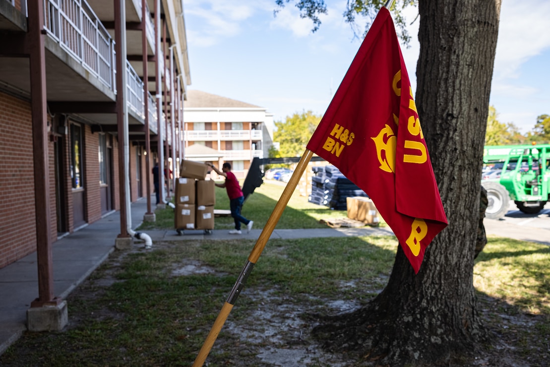 New Barracks Amenities Delivered: H&S Battalion receives new mattresses, blinds and linen upgrades