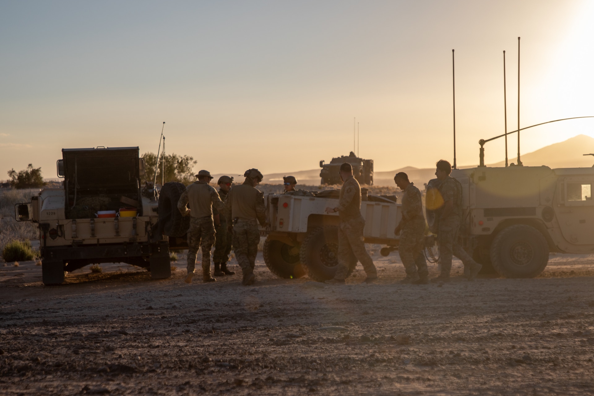 Forged in the desert: Dagger Brigade conducts National Training Center rotation