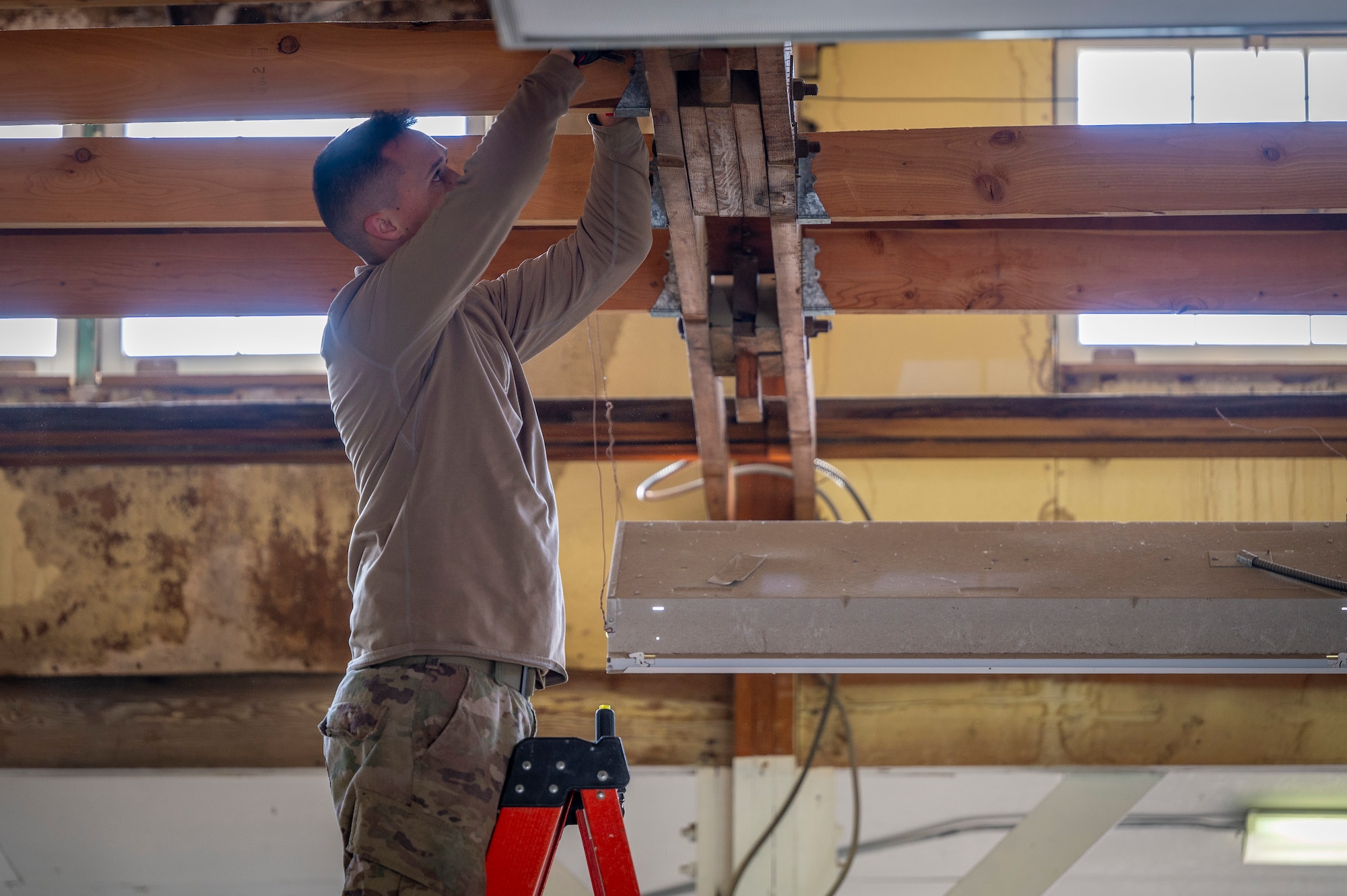 On Friday, Nov. 1, 2024, over three dozen Airmen with the 419th Civil Engineer Squadron packed up their gear and traveled to the Wendover Compound at the Historic Wendover Airfield.