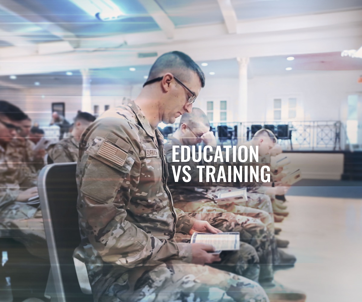 Education vs Training