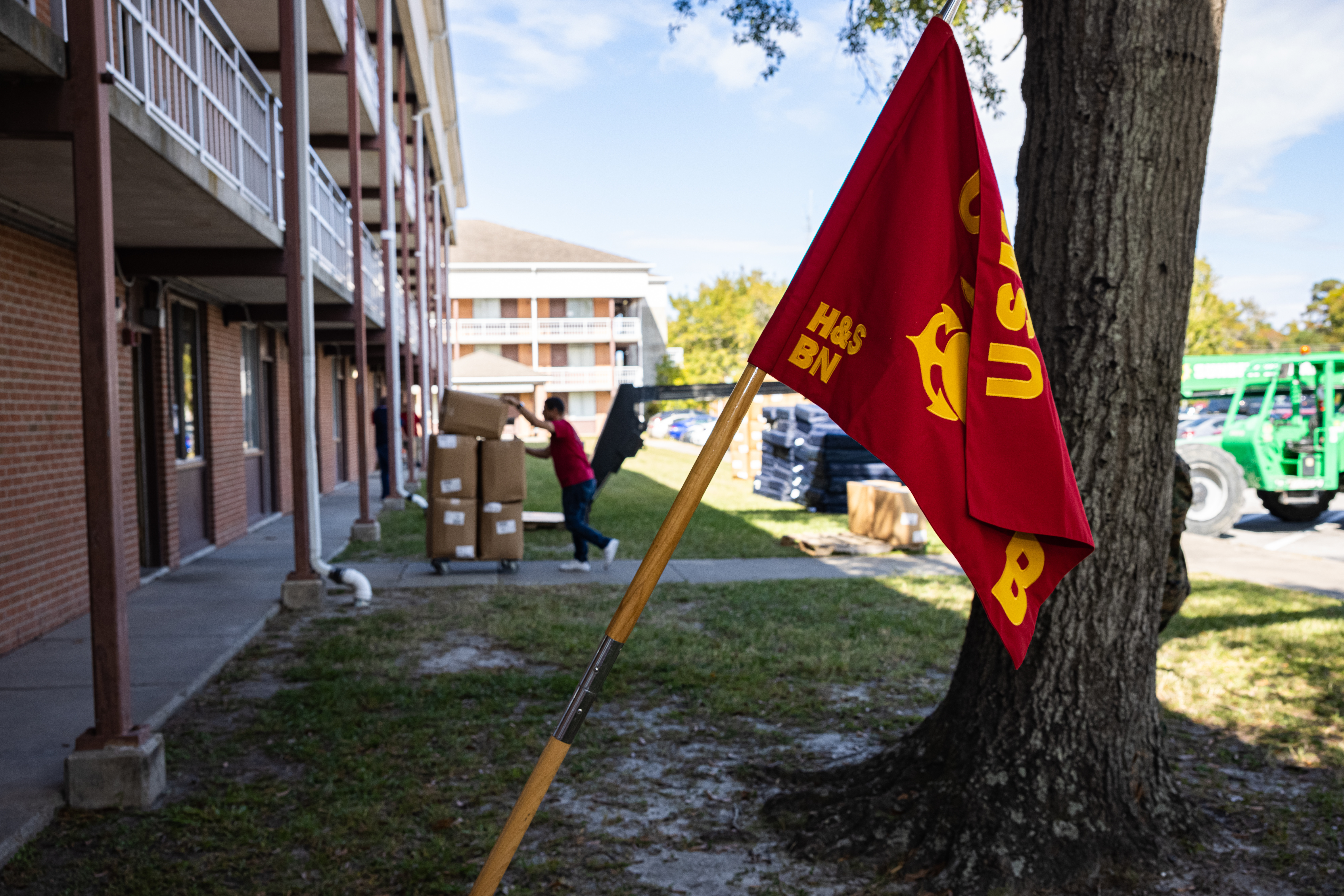 New Barracks Amenities Delivered: H&S Battalion receives new mattresses, blinds and linen upgrades