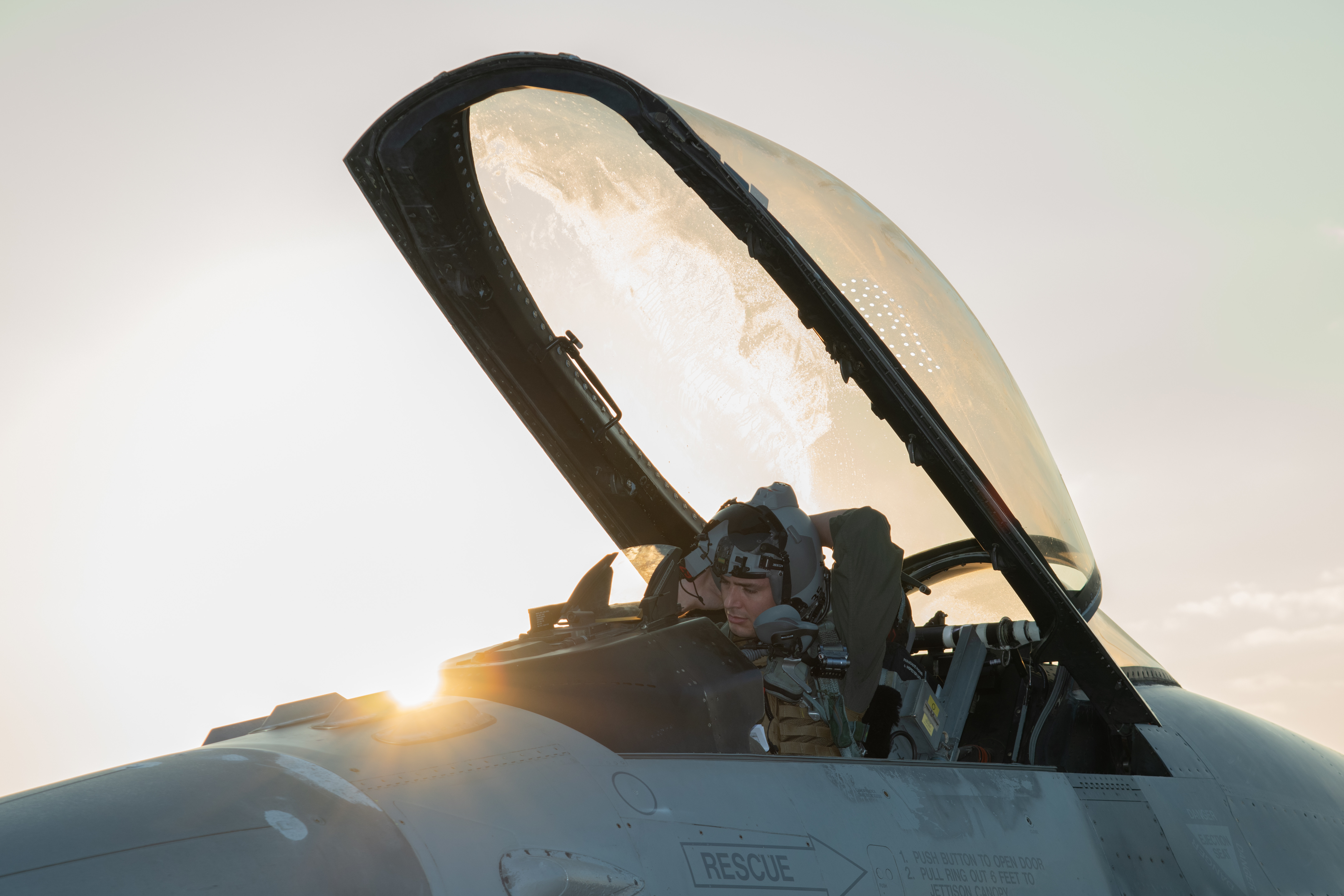 119th Fighter Squadron Dedicates “Jersey Jerk” F-16 to Local
