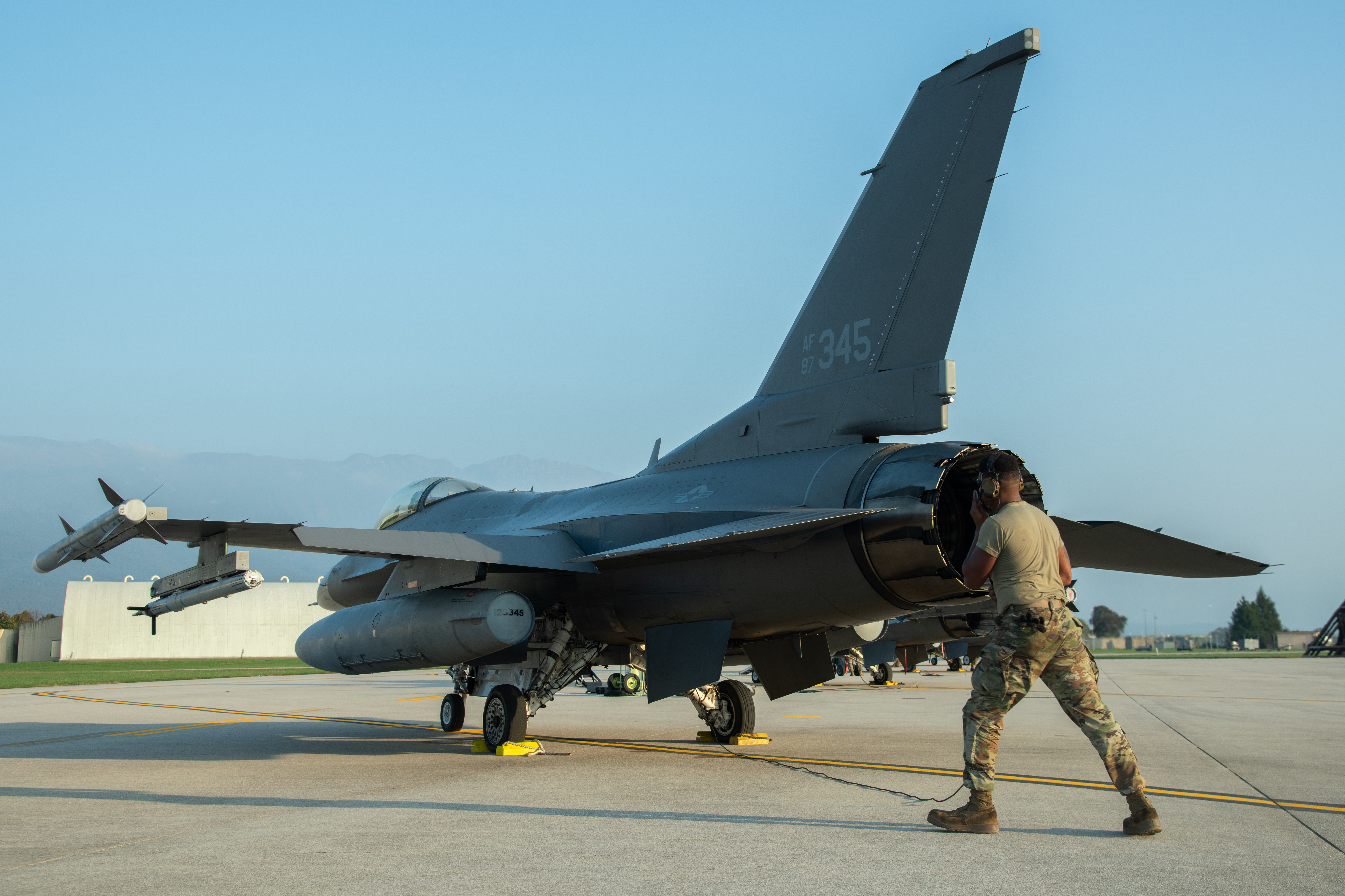 119th Fighter Squadron Dedicates “Jersey Jerk” F-16 to Local
