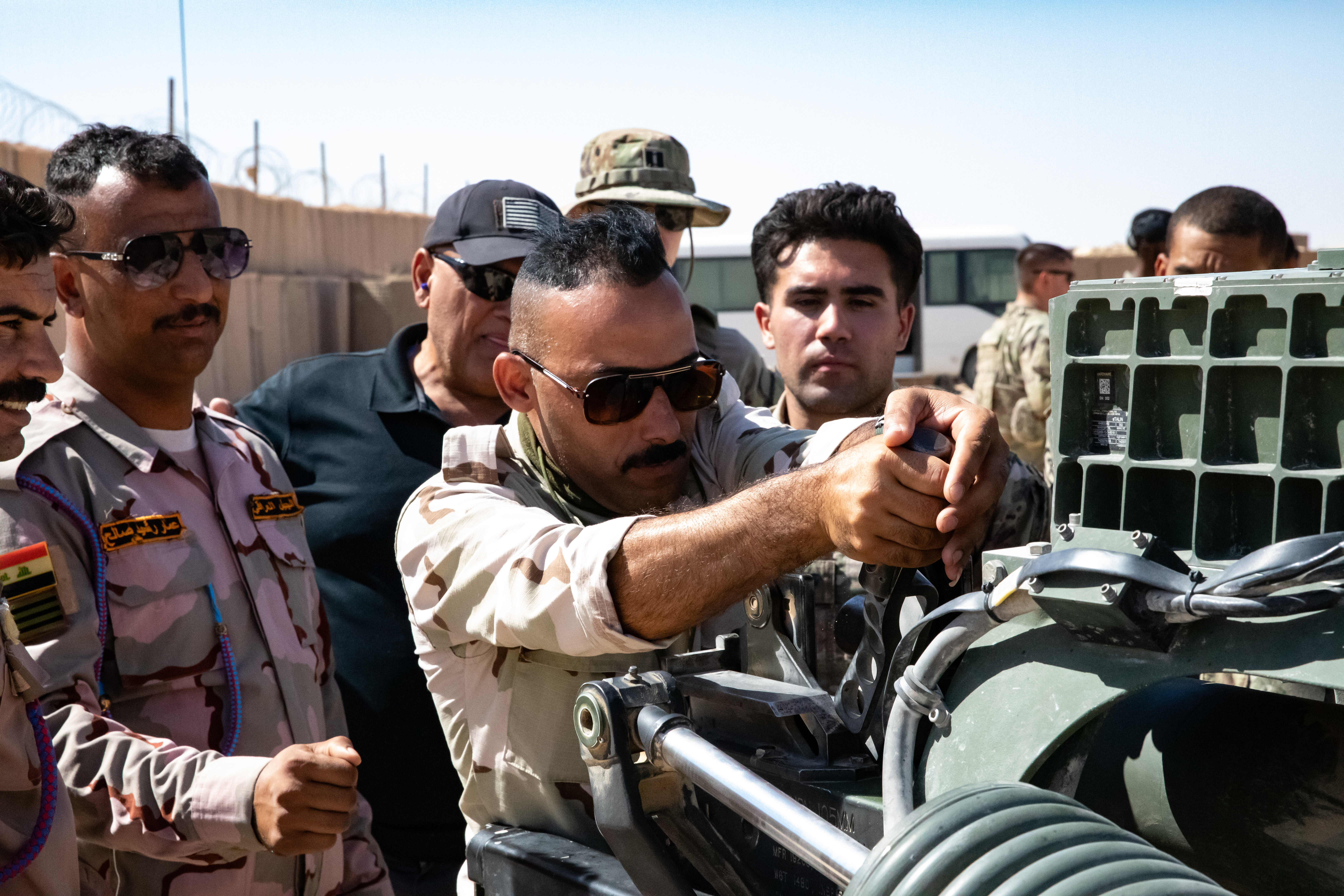 NJ Army Guard's 3-112th FAR leads Iraqi Field Artillery Course
