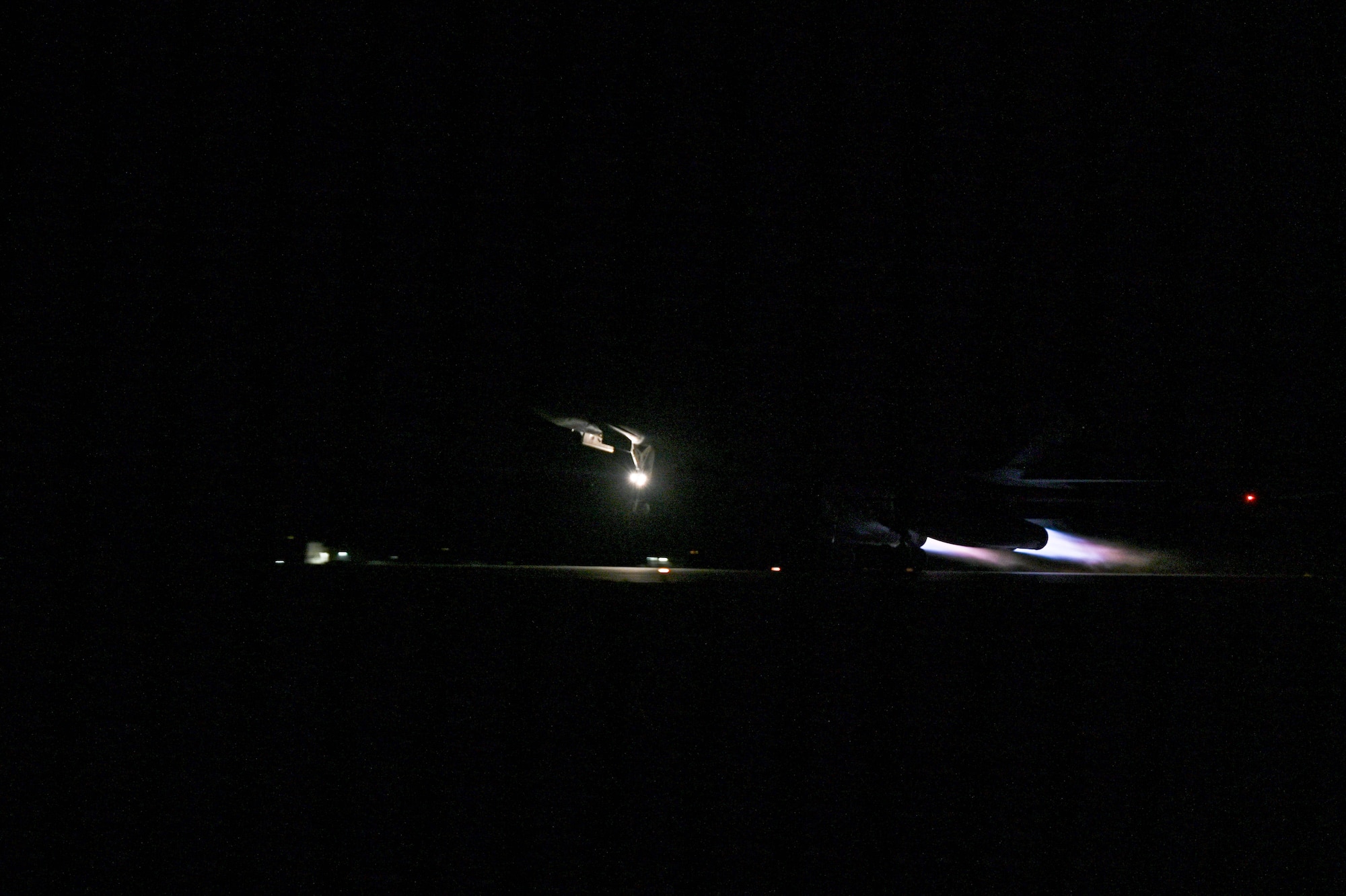B-1B Lancer takes off from Ellsworth Air Force Base