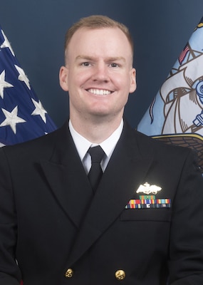 Lt. Cmdr. Samuel Beering, P.E., Assistant Public Works Officer at Public Works Department (PWD) Mayport, was selected as Naval Facilities Engineering Systems Command (NAVFAC) Southeast’s 2025 Military Engineer of the Year. (U.S. Navy photo/Released)