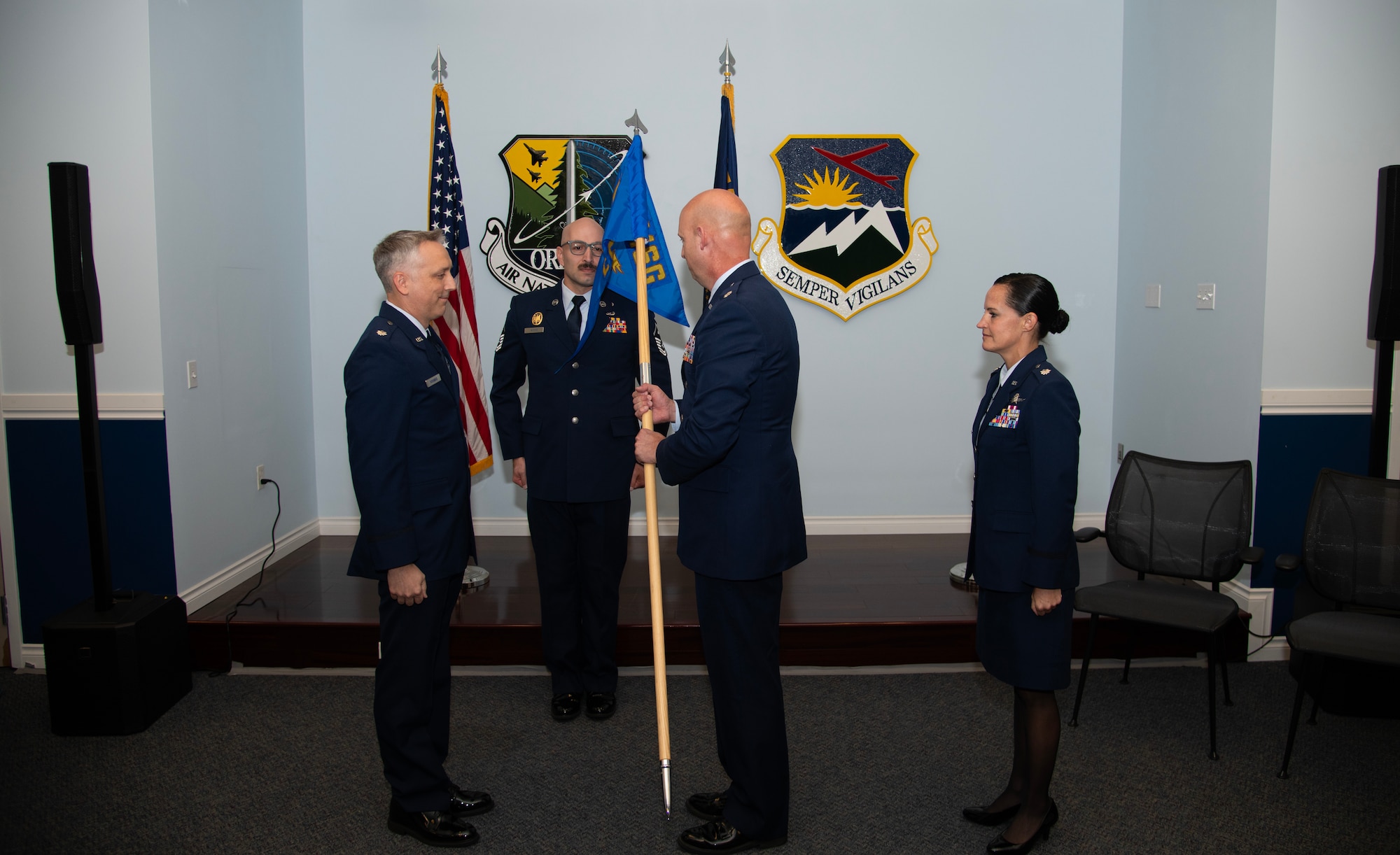 142nd Communications Squadron Welcomes New Commander