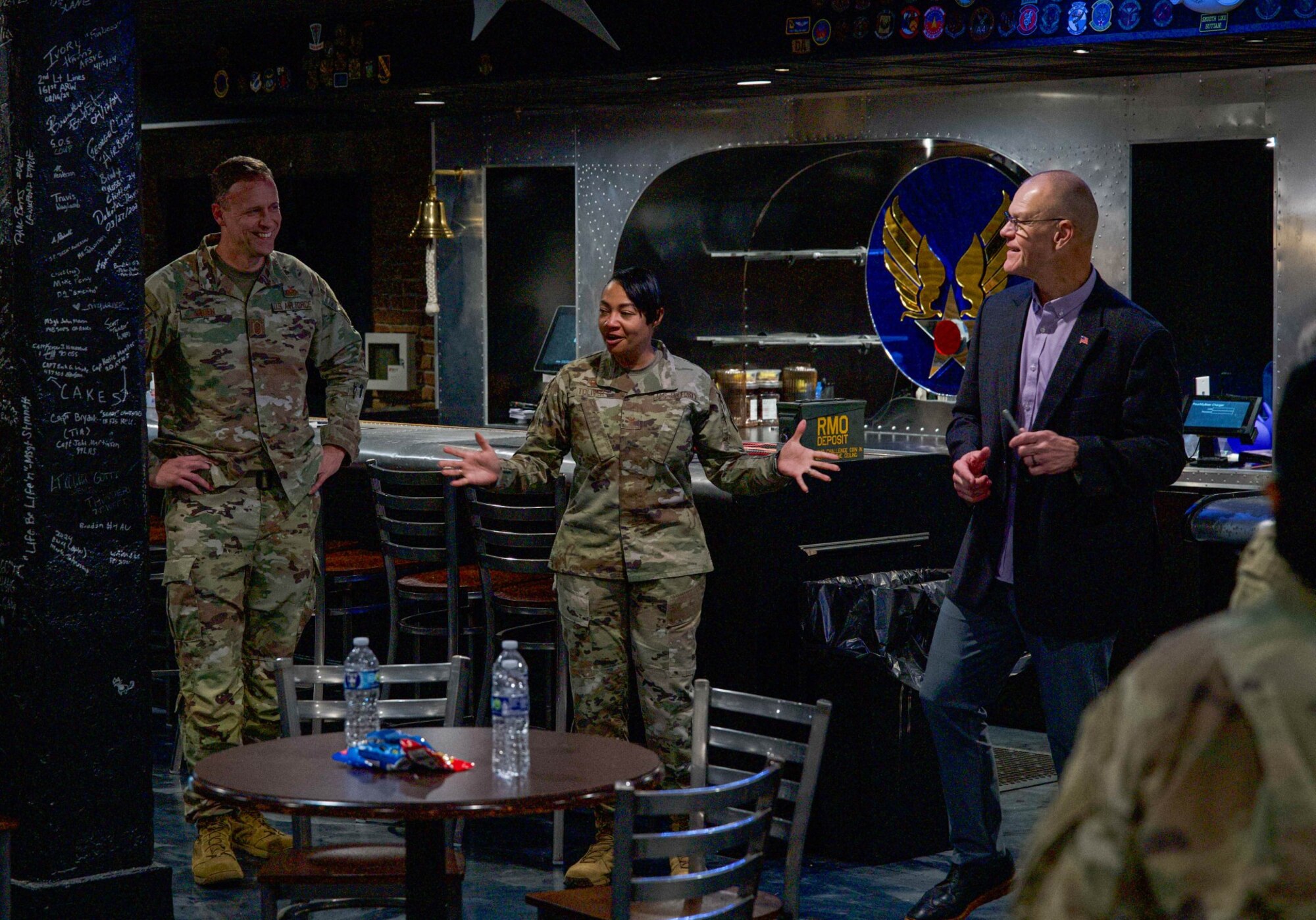 Retired CMSAF speaks to maxwell leadership