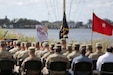 Soldiers assigned to the 3-347th Training Support Battalion, 85th U.S. Army Reserve Support Command, conduct a memorial ceremony for Staff Sgt. Dante Bell, who died last month in a training incident. The ceremony, held on November 3, 2024, honored Bell and highlighted his service with his family and Brig. Gen. Michael Shanley, Commanding General, 85th USARSC, in attendance.
(U.S. Army Reserve photo by Anthony L. Taylor)