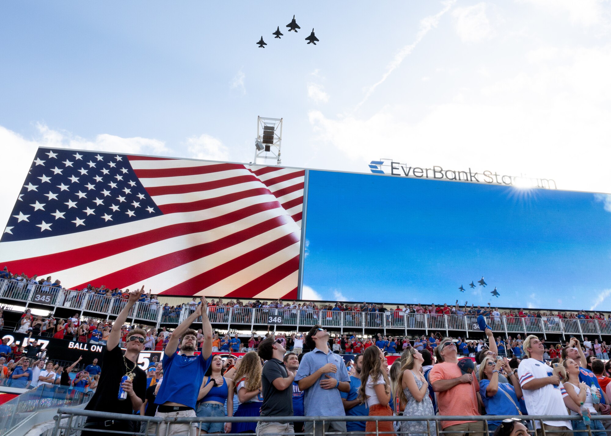 Gator flyover