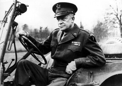 General Dwight D. Eisenhower on D-Day, June 6, 1944 (CSU Archives/Everett Collection)