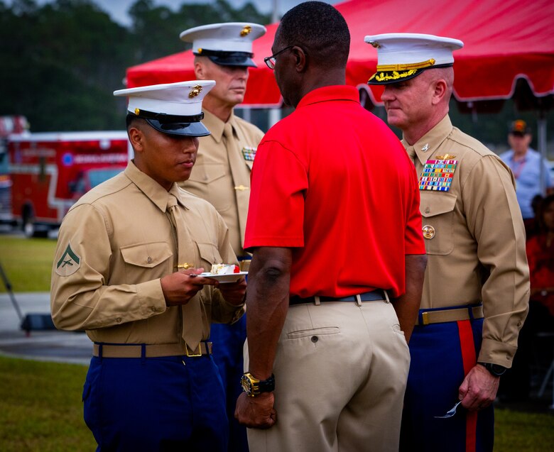A slice of history and tradition served up for 249th birthday celebration