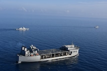 Participating nations conduct PHOTOEX during at-sea portion of Phoenix Express 24, November 9, 2024. Phoenix Express is one of three regional maritime exercises executed by Commander, U.S. 6th Fleet as part of a comprehensive strategy to provide collaborative opportunities amongst African forces and international partners in order to address maritime security concerns.