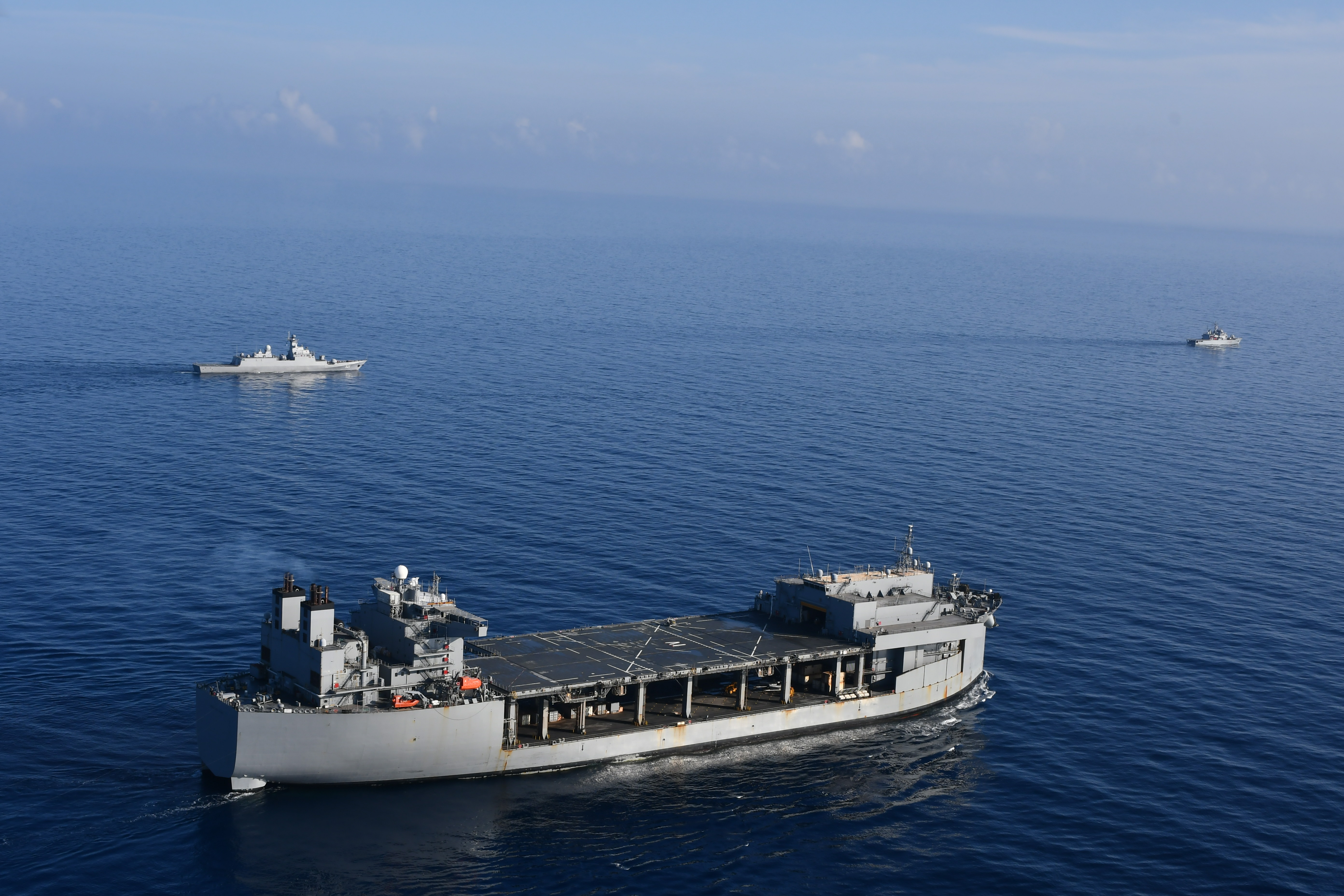 Participating nations conduct PHOTOEX during at-sea portion of Phoenix Express 24, November 9, 2024. Phoenix Express is one of three regional maritime exercises executed by Commander, U.S. 6th Fleet as part of a comprehensive strategy to provide collaborative opportunities amongst African forces and international partners in order to address maritime security concerns.