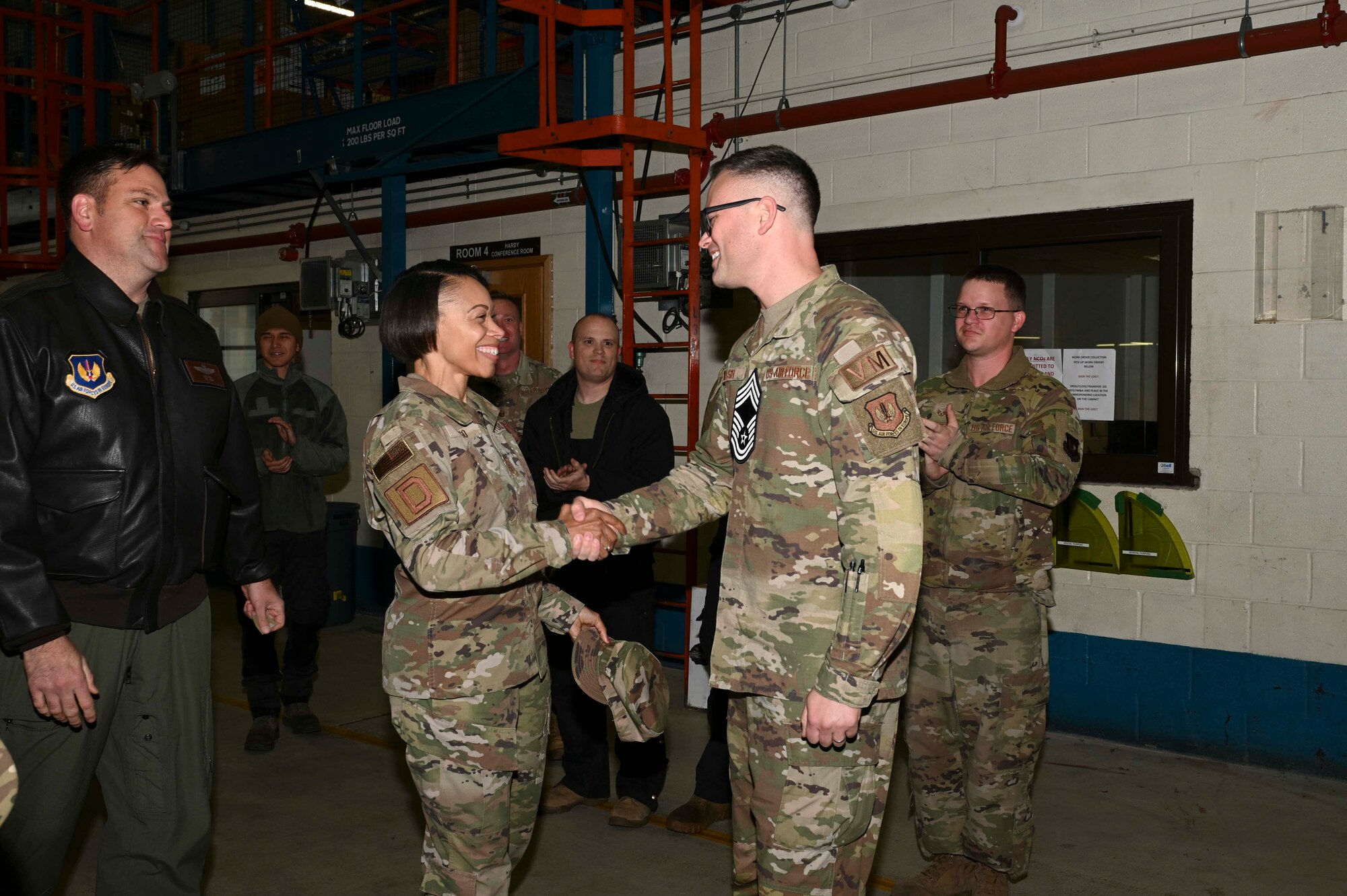 Less than 1 percent of the enlisted force make it to the rank of chief master sergeant.