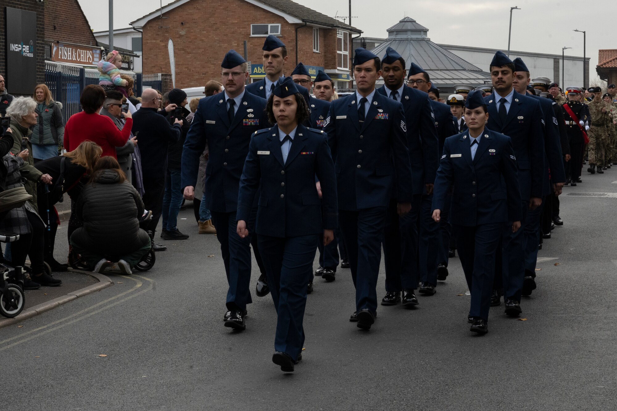 By taking part in this solemn ceremony, U.S. and U.K. service members reaffirmed the duty of both nations to remember, respect, and honor the past while striving for a safer future.