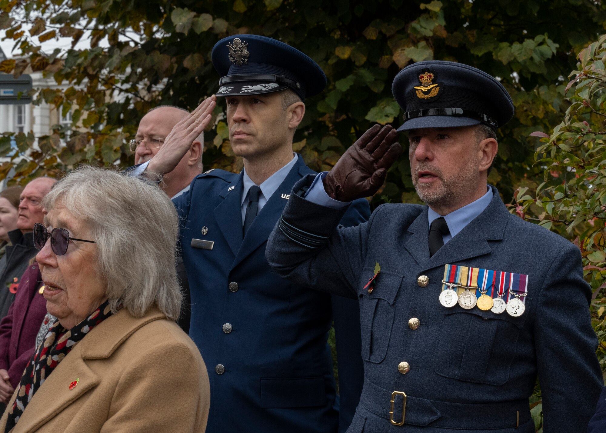 By taking part in this solemn ceremony, U.S. and U.K. service members reaffirmed the duty of both nations to remember, respect, and honor the past while striving for a safer future.