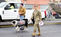 people marching in parade