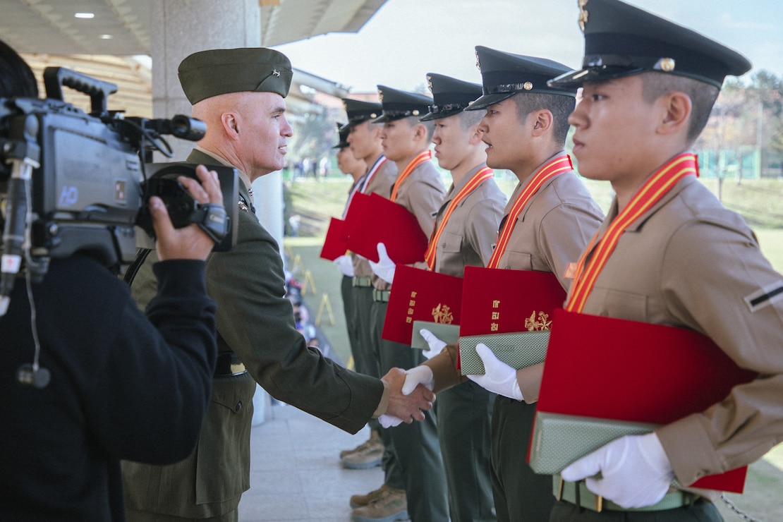 MARFORK Marines visit Republic of Korea Marine Corps Bootcamp Gr