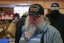 A veteran retiree attends Beale’s Retiree Appreciation Day 2024 at Beale Air Force Base, Nov. 7, 2024.