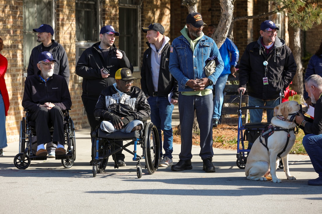 Maj. Gen. Rodney Boyd, the Adjutant General of Illinois and Commander of the Illinois National Guard, spoke at the Edward Hines Jr. Veterans Affairs Hospital's Veterans Day Parade and served as the Master of Ceremonies for the event on Nov. 8 at the hospital in Hines, Illinois. Maj. Gen.