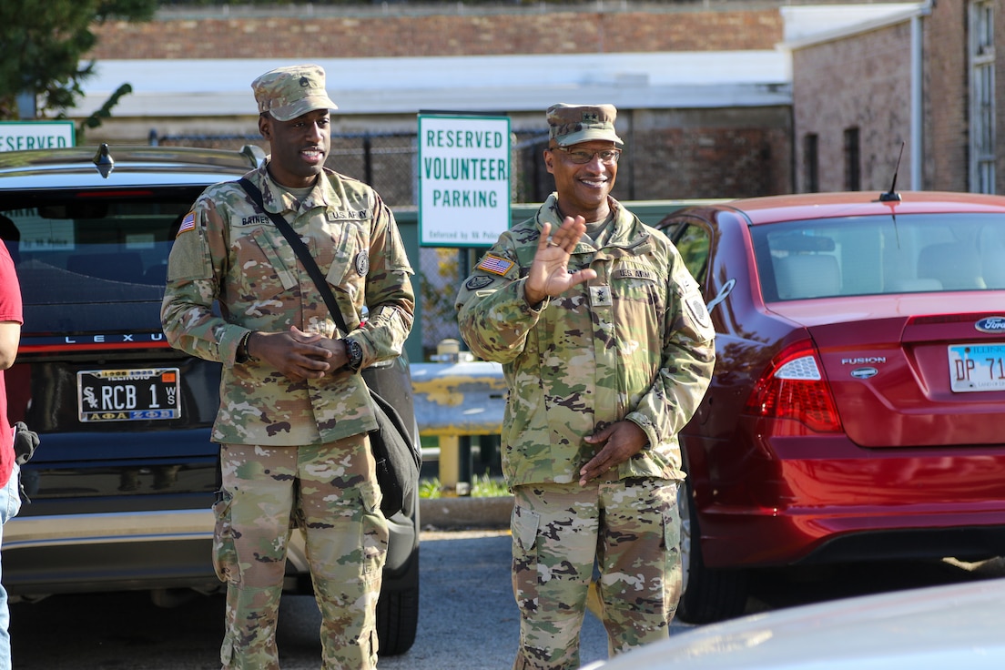 Maj. Gen. Rodney Boyd, the Adjutant General of Illinois and Commander of the Illinois National Guard, spoke at the Edward Hines Jr. Veterans Affairs Hospital's Veterans Day Parade and served as the Master of Ceremonies for the event on Nov. 8 at the hospital in Hines, Illinois. Maj. Gen.