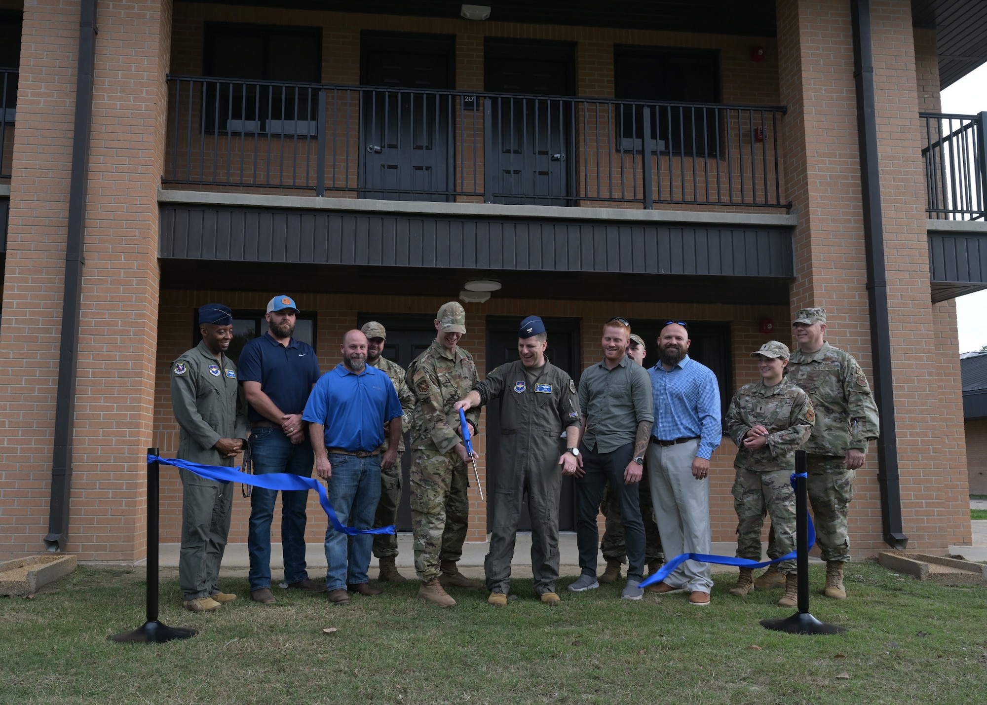 Newly renovated unaccompanied Senior Airman dormitory.