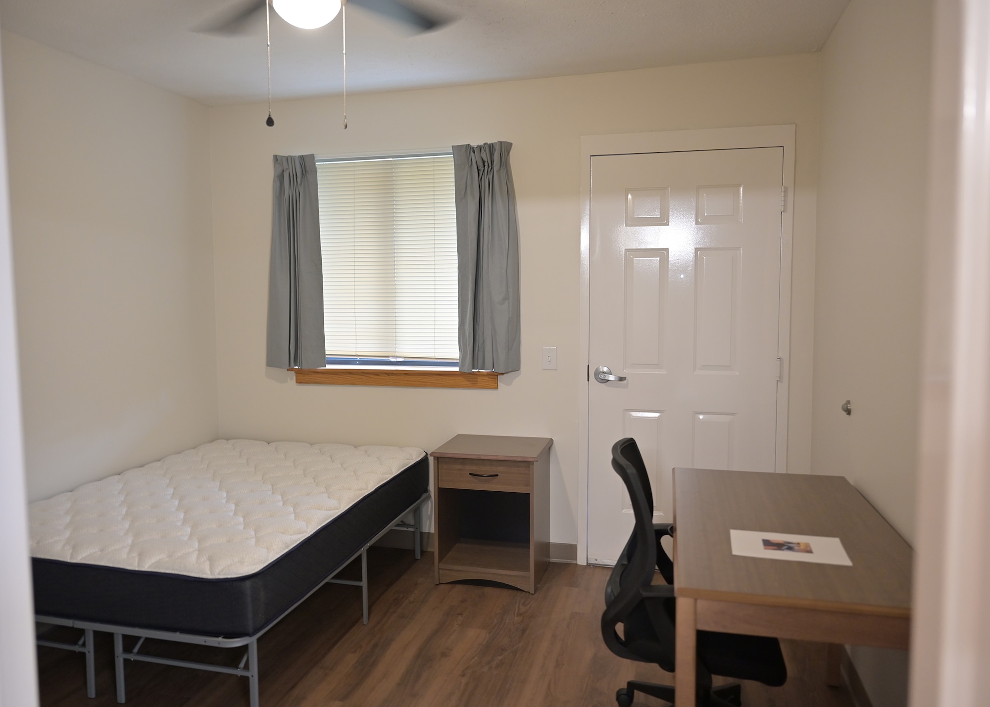 Newly renovated unaccompanied Senior Airman dormitory.