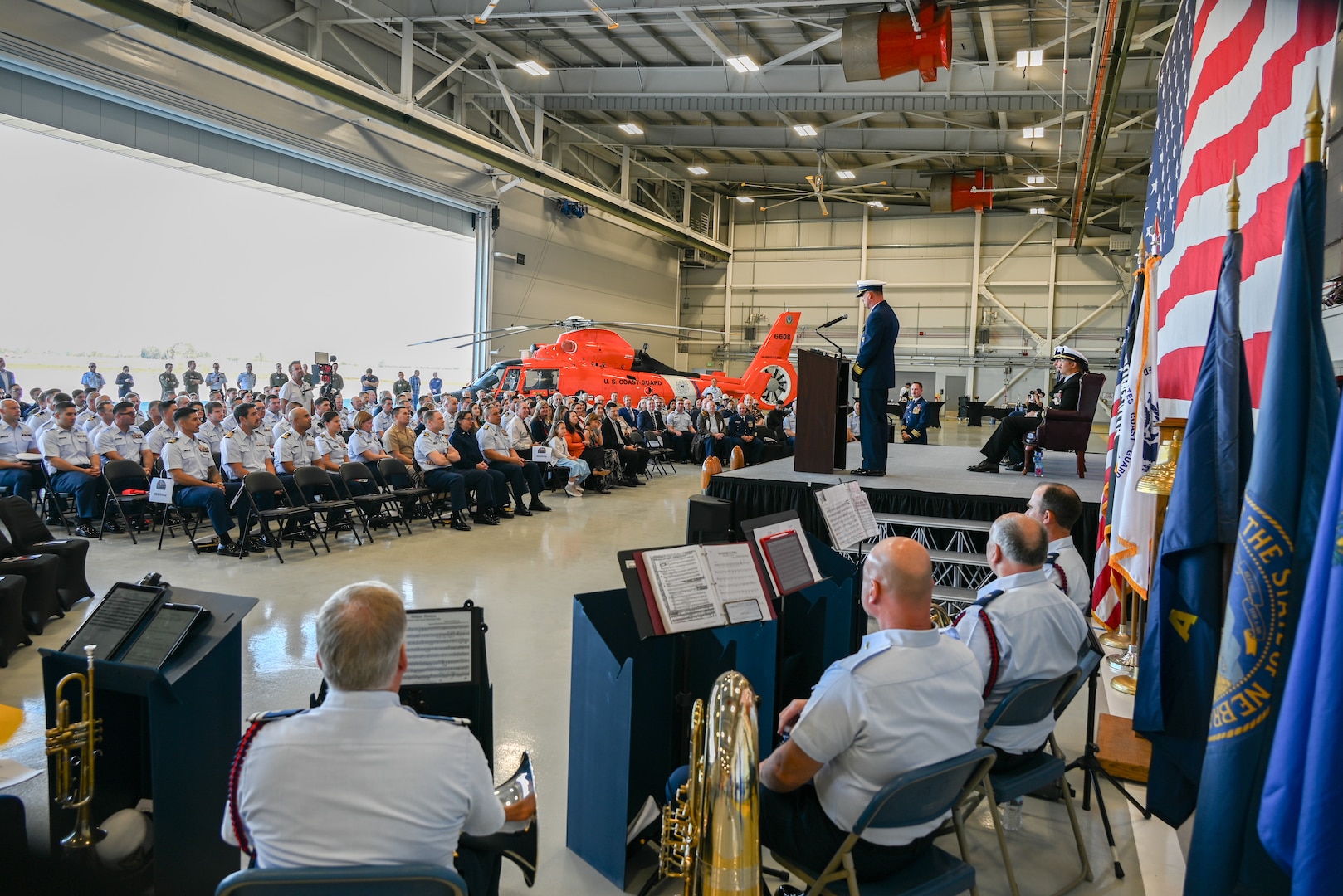 Air Station Ventura commissioning ceremony