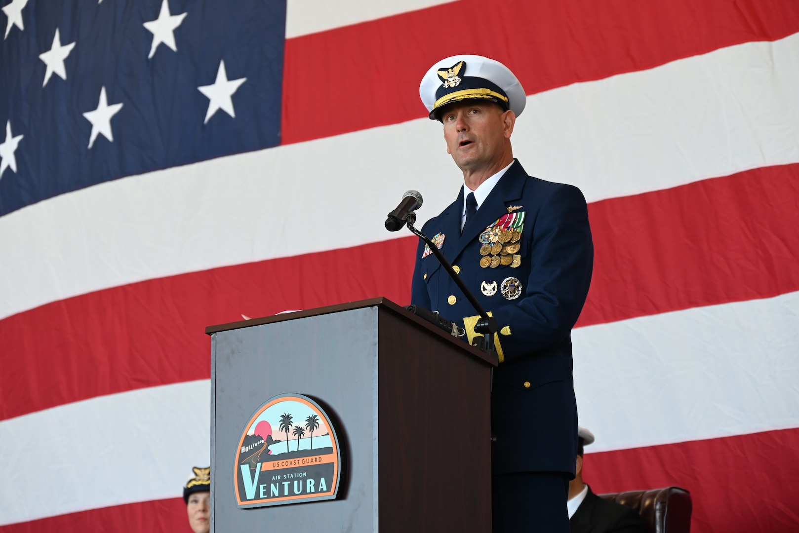 Air Station Ventura commissioning ceremony