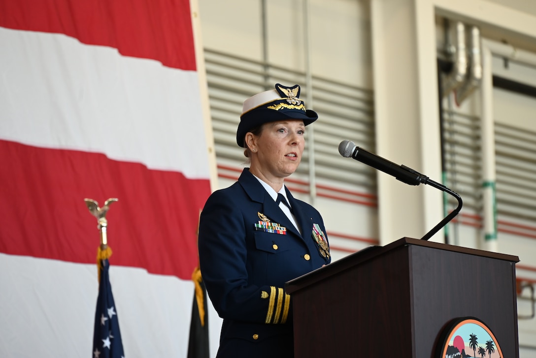 Air Station Ventura commissioning ceremony