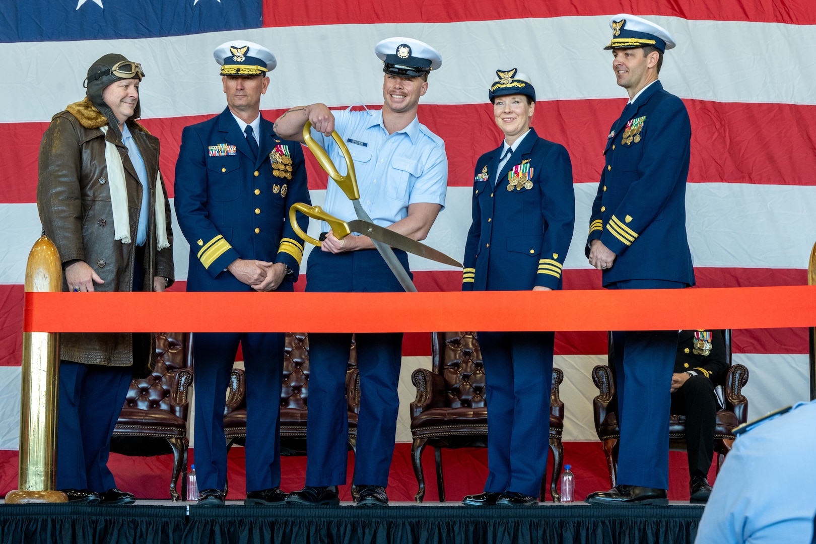 Air Station Ventura commissioning ceremony