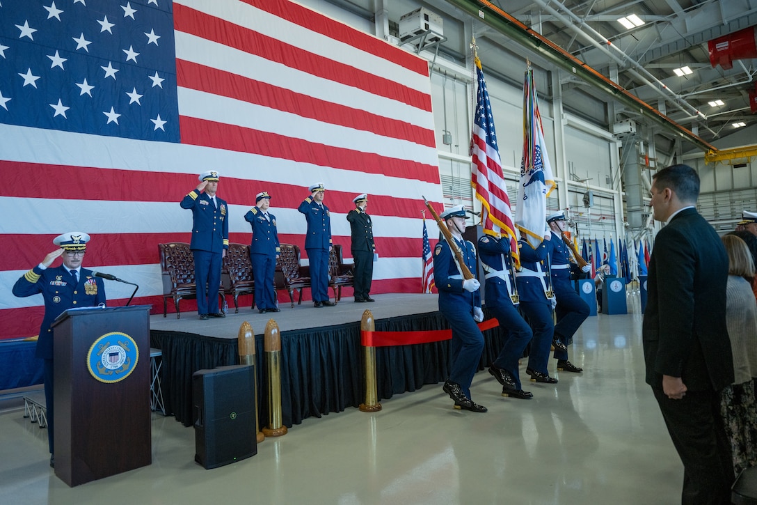 Air Station Ventura commissioning ceremony