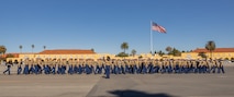 New U.S. Marines with Hotel Company, 2nd Recruit Training Battalion, are dismissed after a graduation ceremony at Marine Corps Recruit Depot San Diego, California, Nov. 8, 2024. This ceremony marked the end of a 13-week transformation that included training in drill, marksmanship, basic combat skills, and Marine Corps customs and traditions. (U.S. Marine Corps photo by Lance Cpl. Janell B. Alvarez)