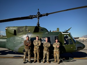 Photo of team from USAF Rescue 65