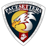 6th Marine Corps District's logo.