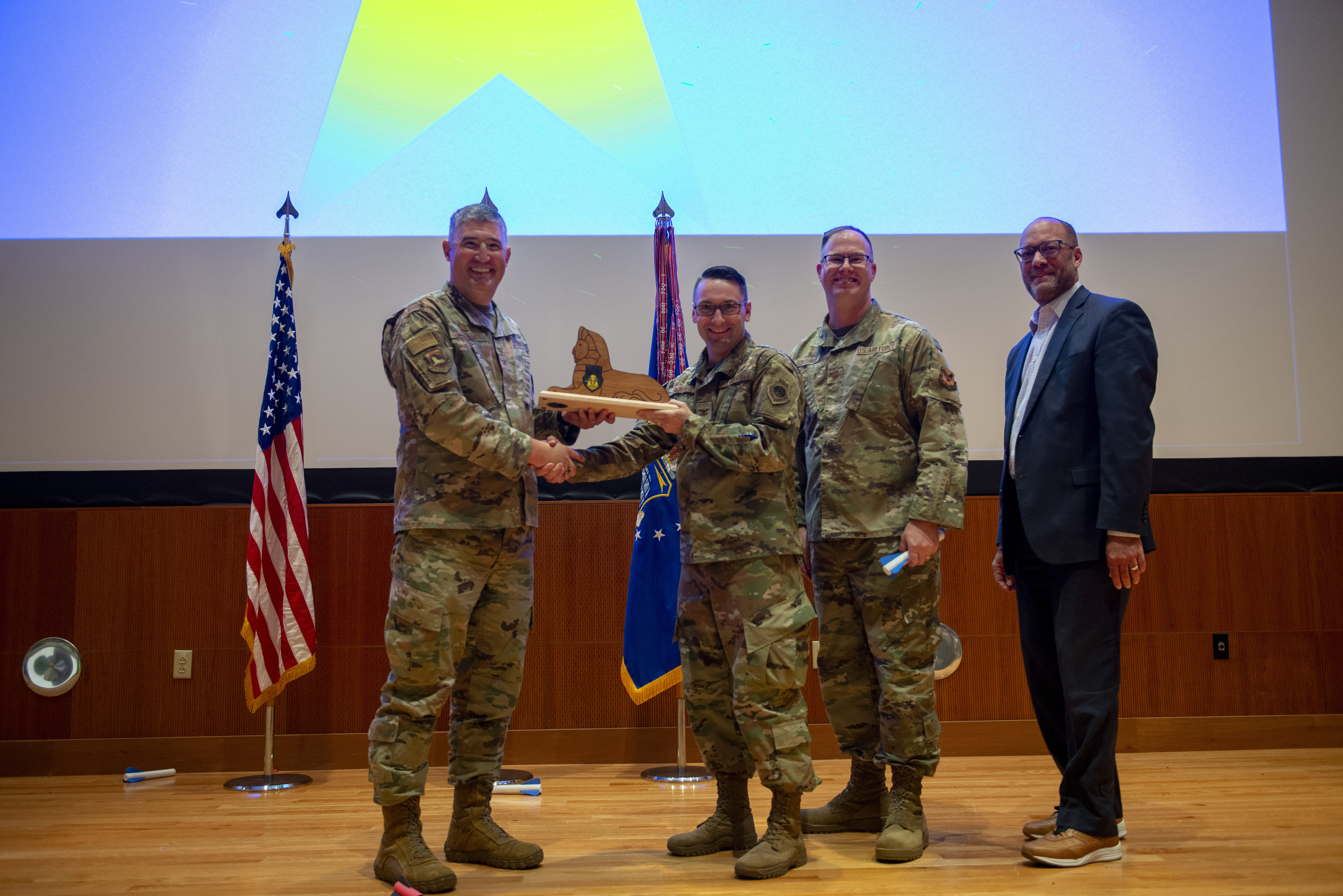 NASIC holds third quarter award ceremony > National Air and Space