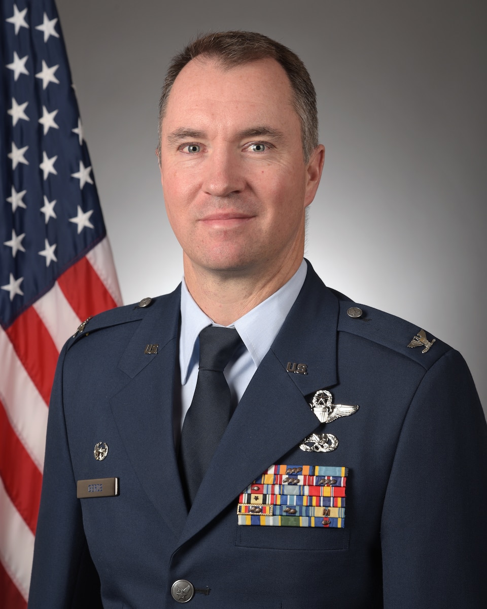 Col. Benjamin Gerds poses for an official portrait