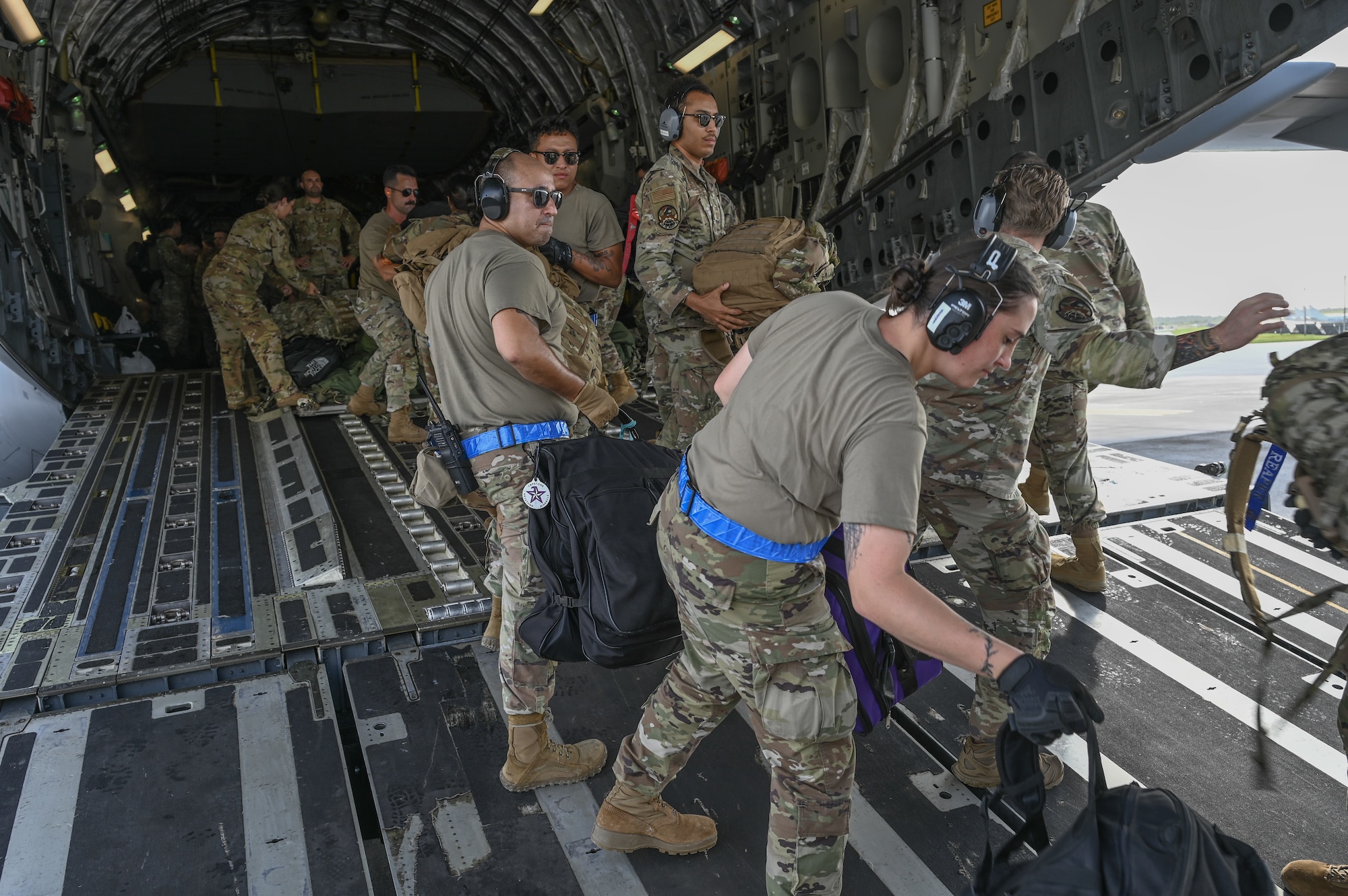 734th AMS performs disaggregated operations