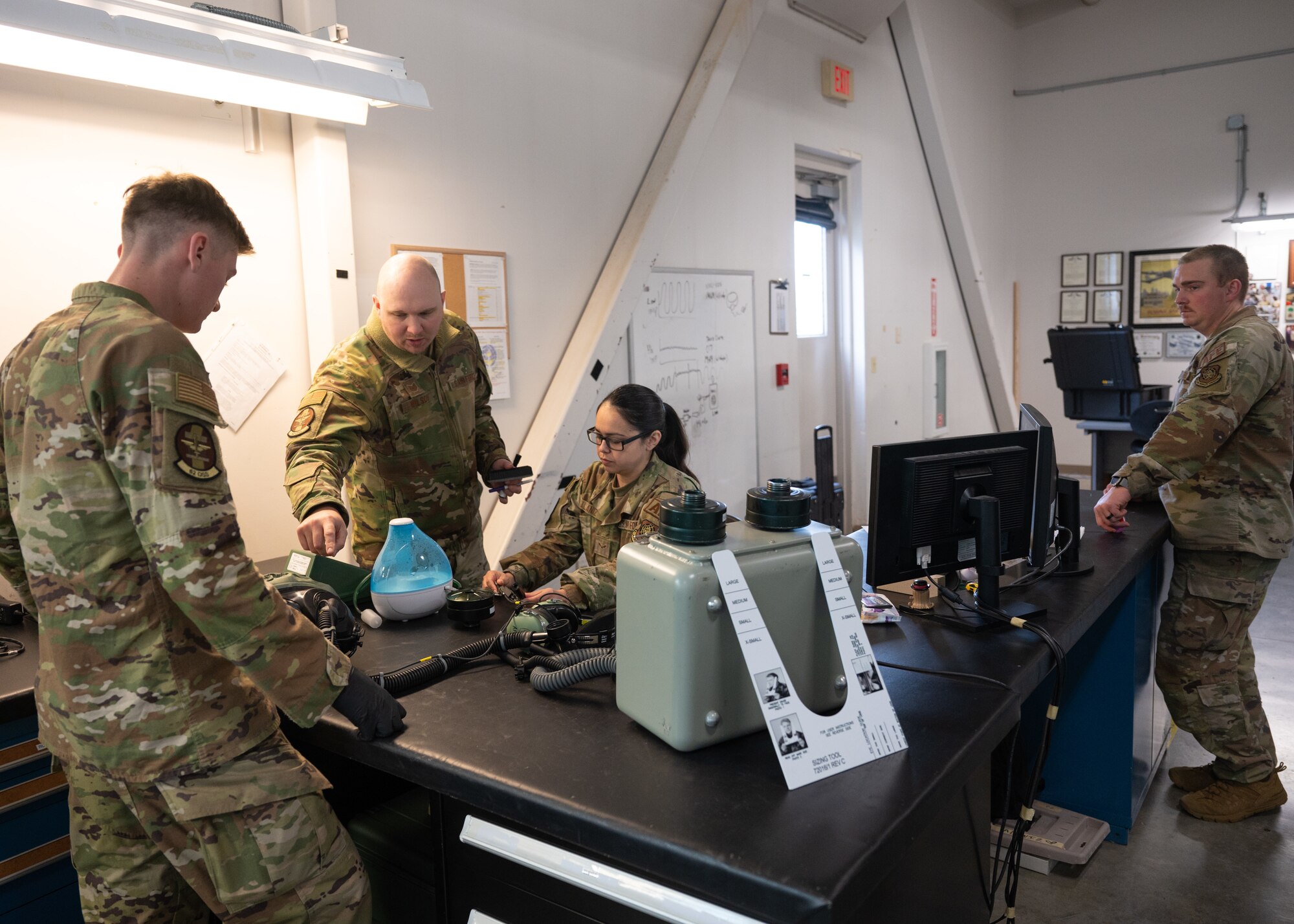 The M69 JSAM SA assembly is the Air Force’s next generation aircrew Chemical, Biological, Radiological and Nuclear mask.