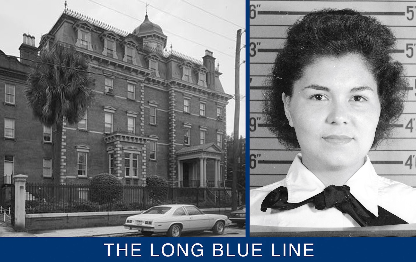 -Coast Guard photograph of Seaman First Class Sophia Thadei in uniform. (National Personnel Records Center, National Archives)
-Photograph of the Rogers Mansion in Charleston, which housed the District Coast Guard Office during World War II. (Library of Congress)