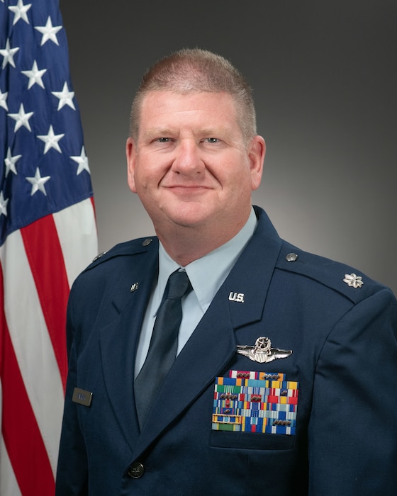 Official photo for Lt. Col. Jeremy A. Patrick, 433rd Operations Group commander.