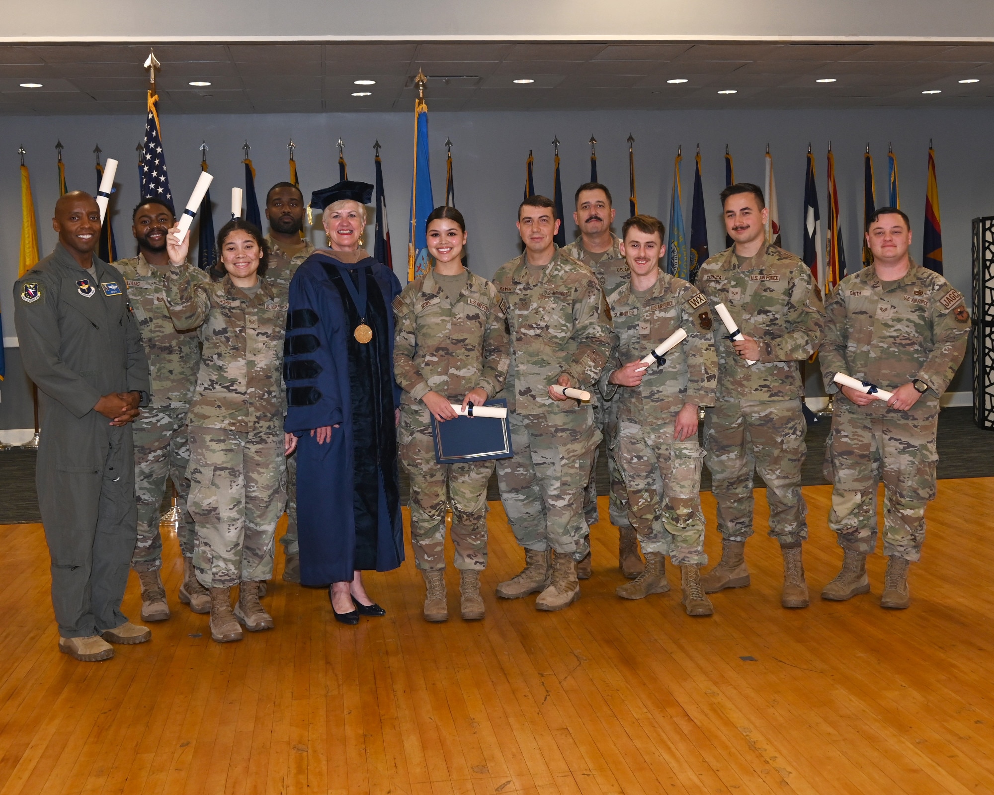 CCAF graduates