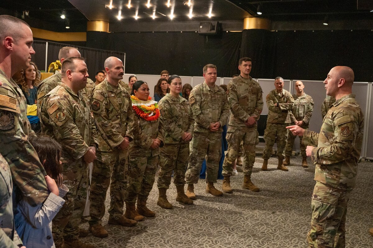 Chief master sergeant selects listen to Chief Master Sgt. Kenneth Hauck.