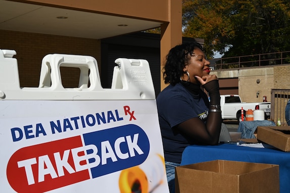 The DC National Guard Counterdrug Program partnered with the DEA and Metropolitan Police Department for National Prescription Take Back Day at multiple locations in Washington, D.C., on October 26, 2024. Take Back Day encouraged community members to prevent medication misuse by clearing out their medicine cabinets. By participating, the DC National Guard aimed to foster a healthier, drug-free environment for all.