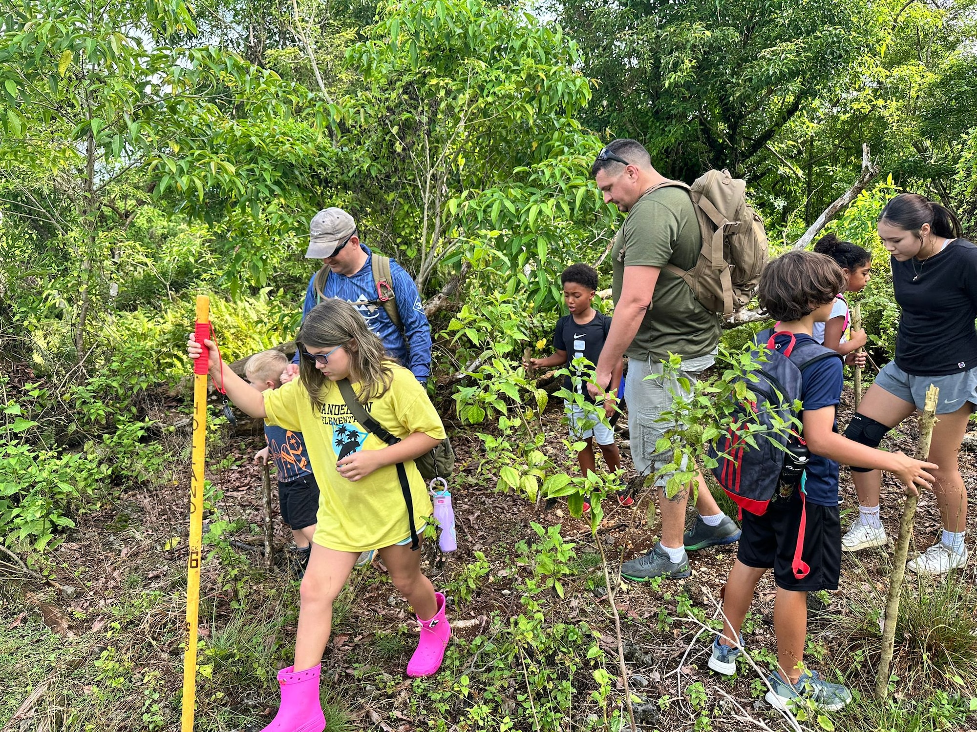Webelos Den Pack 4420 at Andersen AFB Creates Time Capsule to Preserve Memories