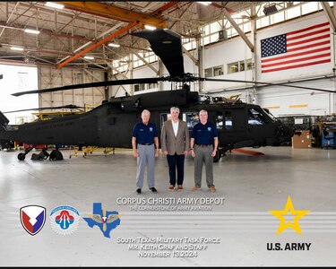 South Texas Military Task Force Visits CCAD