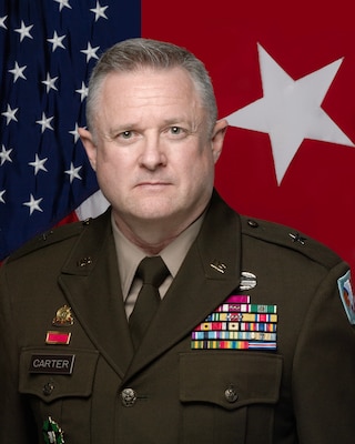 BG Brad Carter Official Portrait