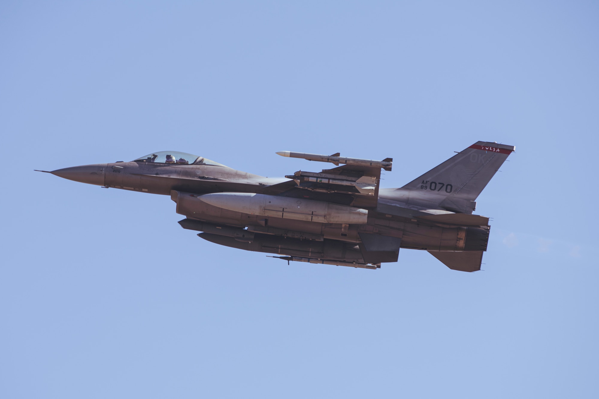 Jet takes off from a runway.